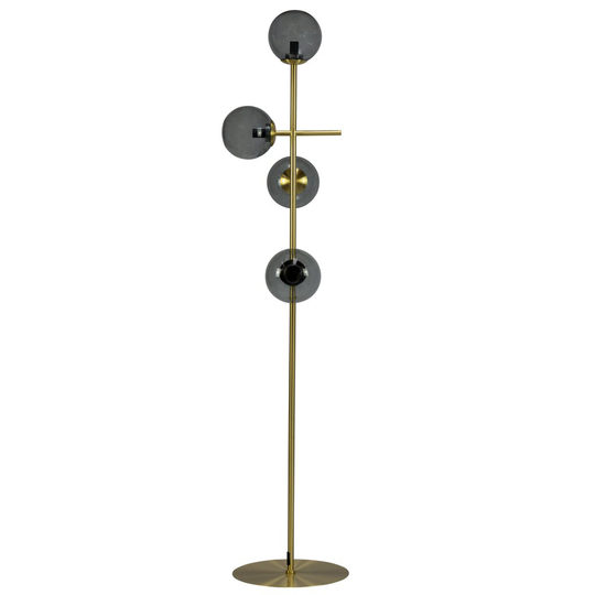 Como golvlampa (Mässing/guld)