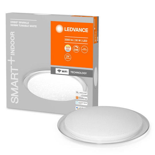 LEDVANCE SMART+ WiFi Orbis Sparkle CCT 56 cm