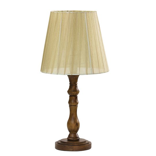 Elin bordlampa 45cm (brunbets) (Beige/brun)
