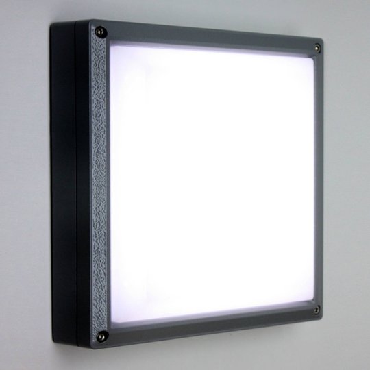 SUN 11 - LED vägglampa 13W, antracit 4K