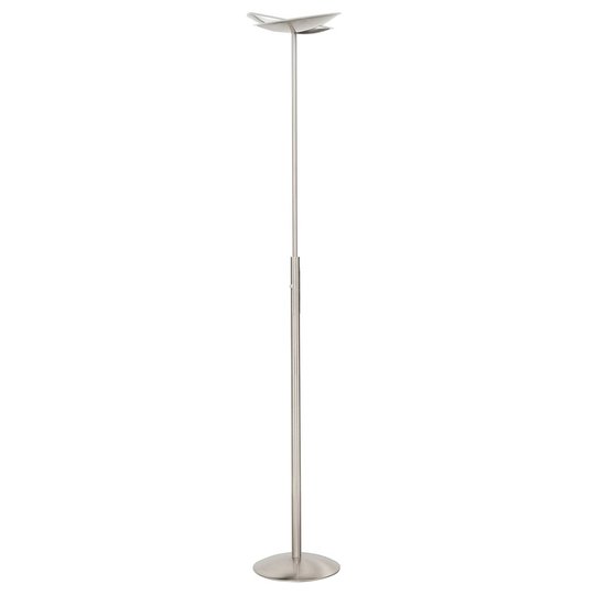 Med tvådelad skärm – LED-golvlampa Sapporo