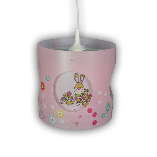 Bungee Bunny hänglampa för barnrum, roterande