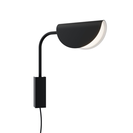 Mollis vägglampa (Svart)