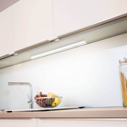 LED-möbellampa Conero DIM Eurokontakt 40 cm grå