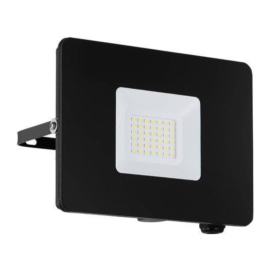 Utomhus LED-spot Faedo 3 i svart, 30 W