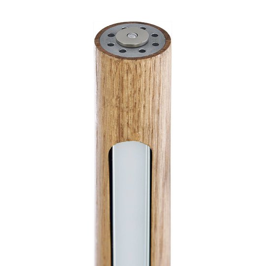 HerzBlut Elva LED-golvlampa oljad ek, dimbar