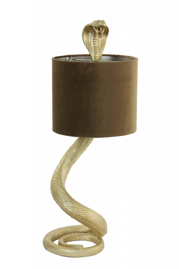 Snake bordslampa (Guld)
