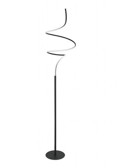 Curle golvlampa LED (Svart)