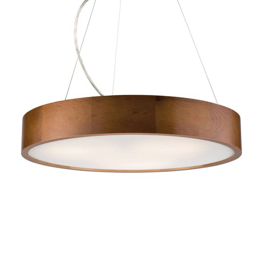 Pendellampa Kerio, Ø 47 cm, tall rustik