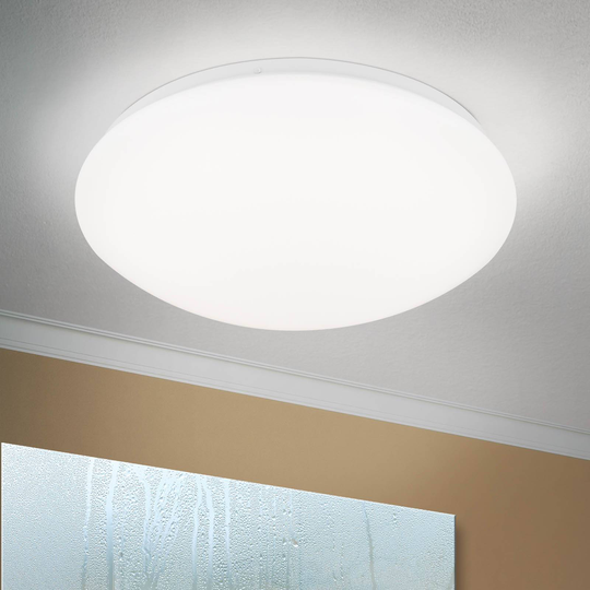 LED-taklampa Nedo, böjd Ø 33 cm