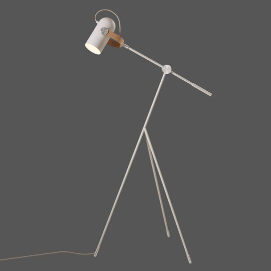 LE KLINT Carronade Low - sandfärgad golvlampa
