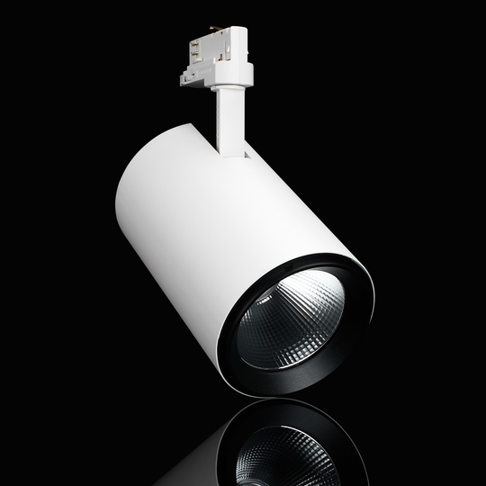 Tracklight P-836MW 36W 3000K Vit Inkl. drivdon