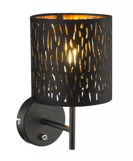 Tuxon vägglampa (Svart)