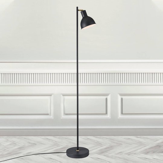 Golvlampa Pop i förtjusande design, svart
