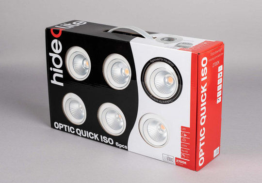Optic Quick ISO 6-pack Vit 2700K (Vit)