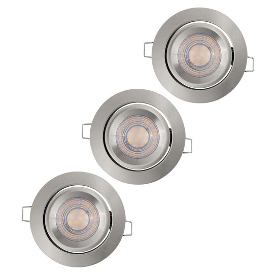 LEDVANCE Simple Dim LED-spot 3-set alu