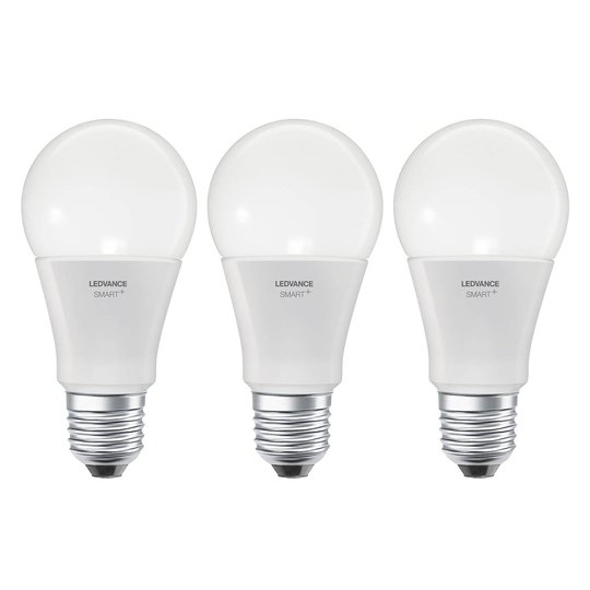 LEDVANCE SMART+ WiFi E27 9 W Classic CCT 3-pack