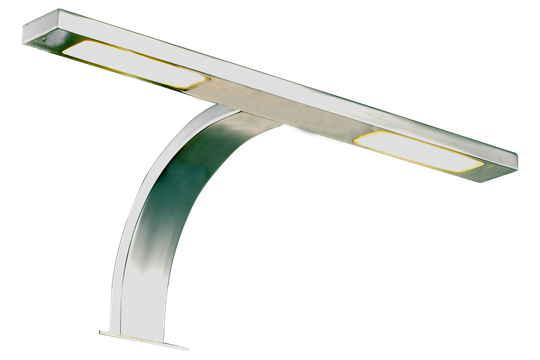 Bari vägg-/skåpsbelysning LED (Förkromad/blank)