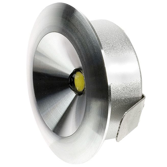 Minidownl 1,2W 2700K ,350mA, IP21 Aluminium