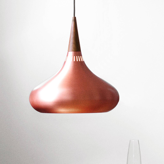 FRITZ HANSEN Orient P2 pendel koppar/rose Ø 34 cm