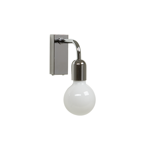 Regal 1 Vägglampa (Silverfärgad)