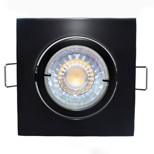 Högvoltsdownlight Kano svart