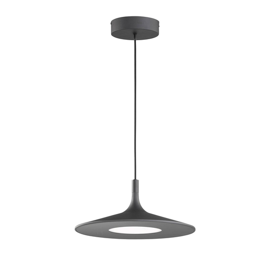 Schöner Wohnen Slim LED-hänglampa, svart