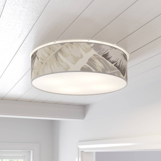 Taklampa Lobos med bländare rund Ø 58 cm