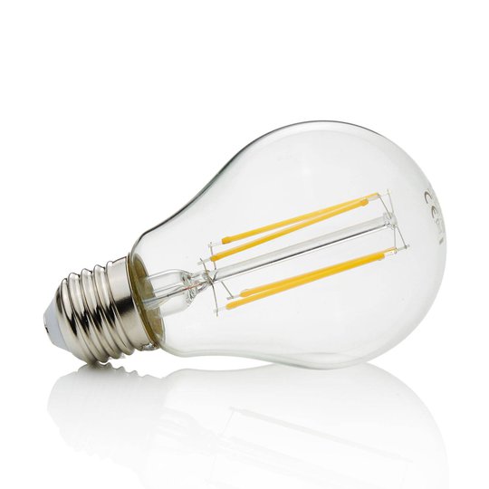 E27 LED-lampa filament 8W, 1055lm, 2 700 K, klar