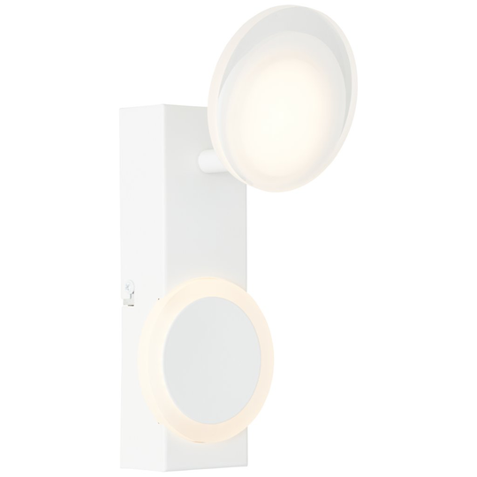 Meriza vägglampa (Vit)