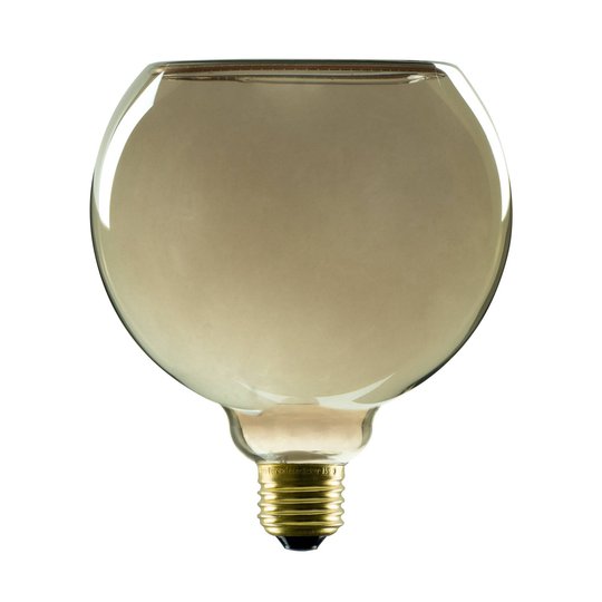 SEGULA LED-floating-globlampa G150 E27 8 W rök