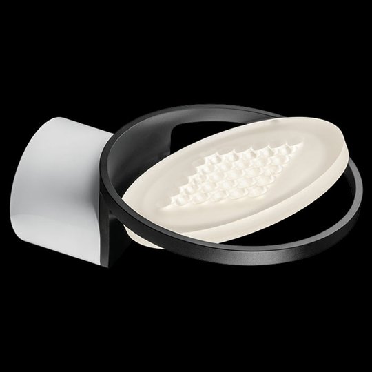 Nimbus Rim R 36 LED-vägglampa med dimmer, grafit