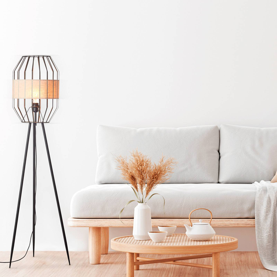 Golvlampa Slope, trebent