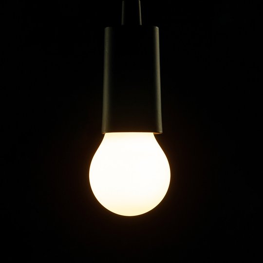 SEGULA LED-lampa E27 8 W opal ambient dimning