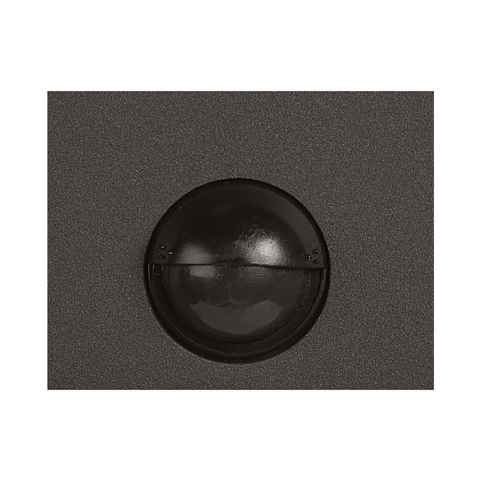 SLV Grafit utomhusvägglampa, kantig, med sensor