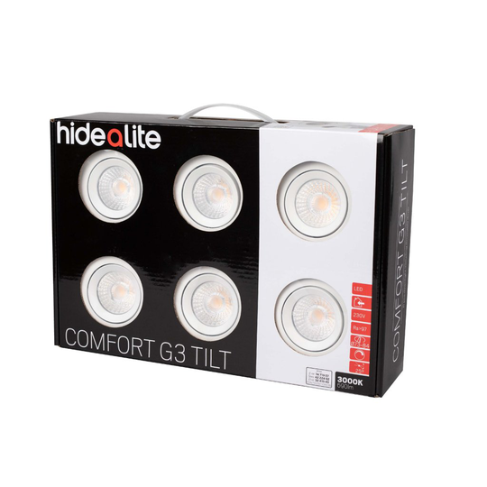 Comfort G3 Tilt 6-Pack Vit 3000K (Vit)