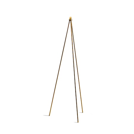 Oslo wood gold Lampfot