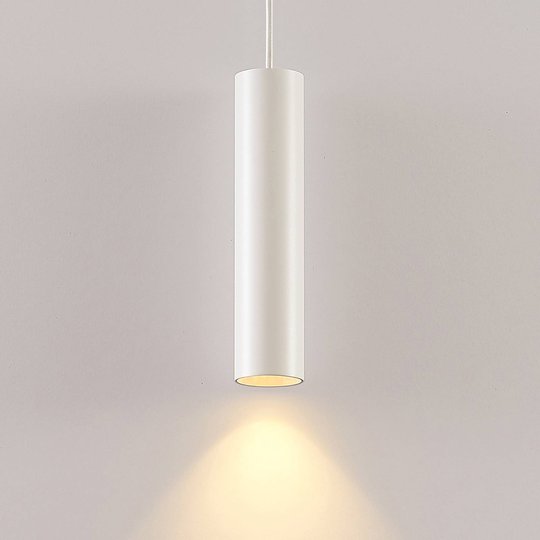 Arcchio Ejona pendellampa, höjd 27 cm, vit