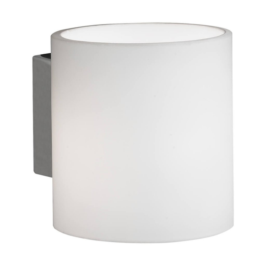 Aqaba vägglampa (Nickel)