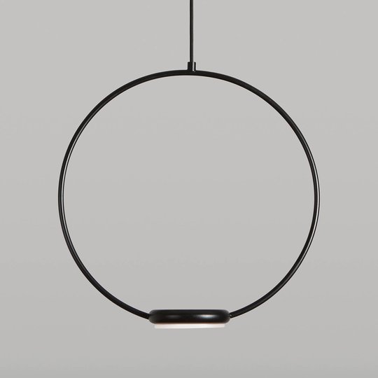 LED-taklampa Odigiotto i svart