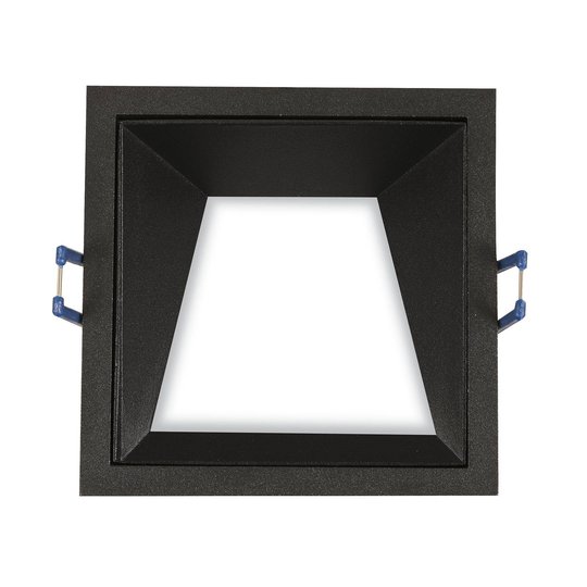 LED-inbyggnadslampa Kris 3 000 K asymmetrisk svart