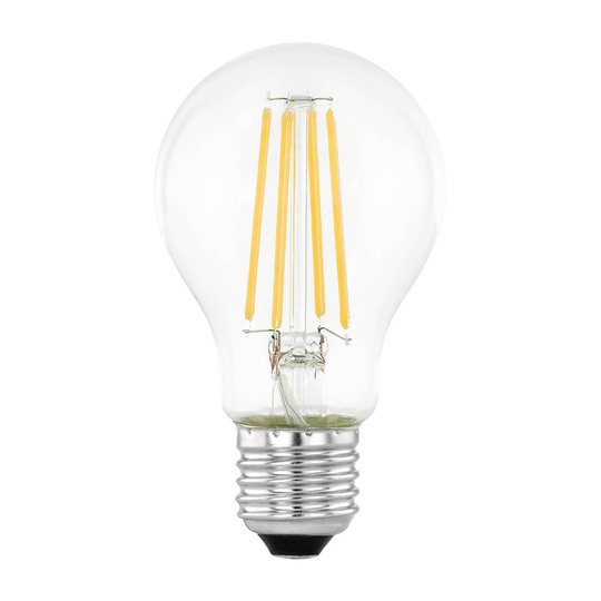 LED-lampa E27 6 W filament med dag-/nattsensor