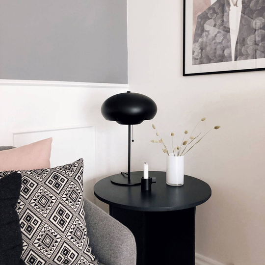 FRANDSEN Champ bordslampa, svart matt