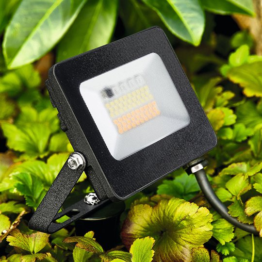 Utomhus LED-spot Kingston med markspett, RGBW
