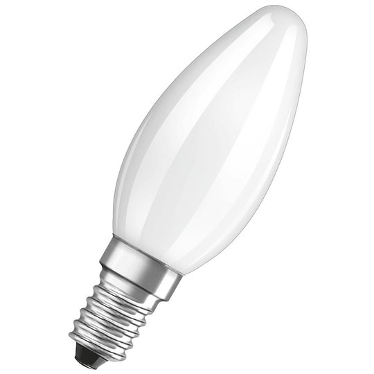 OSRAM LED-kronljuslampa E14 4 W 4 000 K matt
