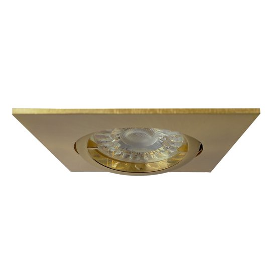 Högspännings-downlight KANO borstat guld