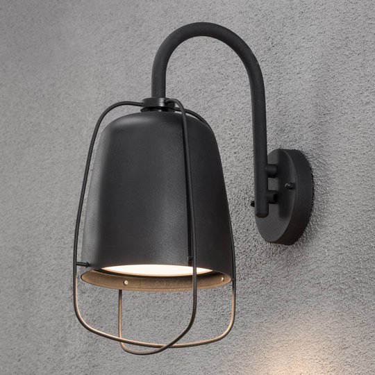 Klassisk-modern utomhusvägglampa Perugia
