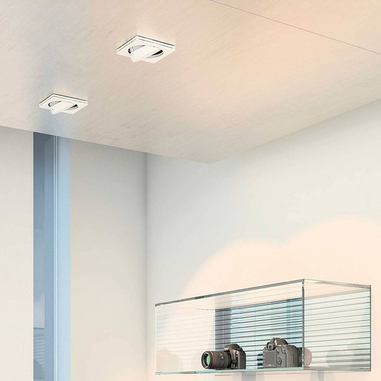 Milan Marc 1 IN LED-inbyggnadslampa, 1 lampa, vit