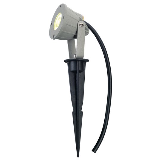 LED-utomhusspotlight NAUTILUS SPIKE varmvitt ljus