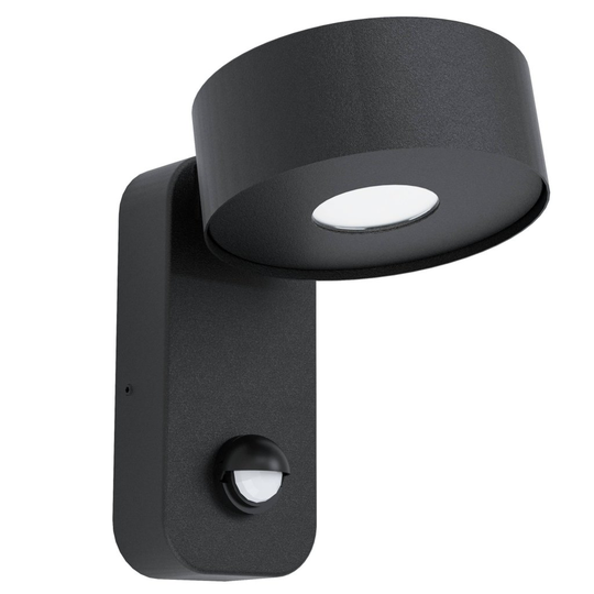 Palosco Led Vägglampa Sensor (Svart)